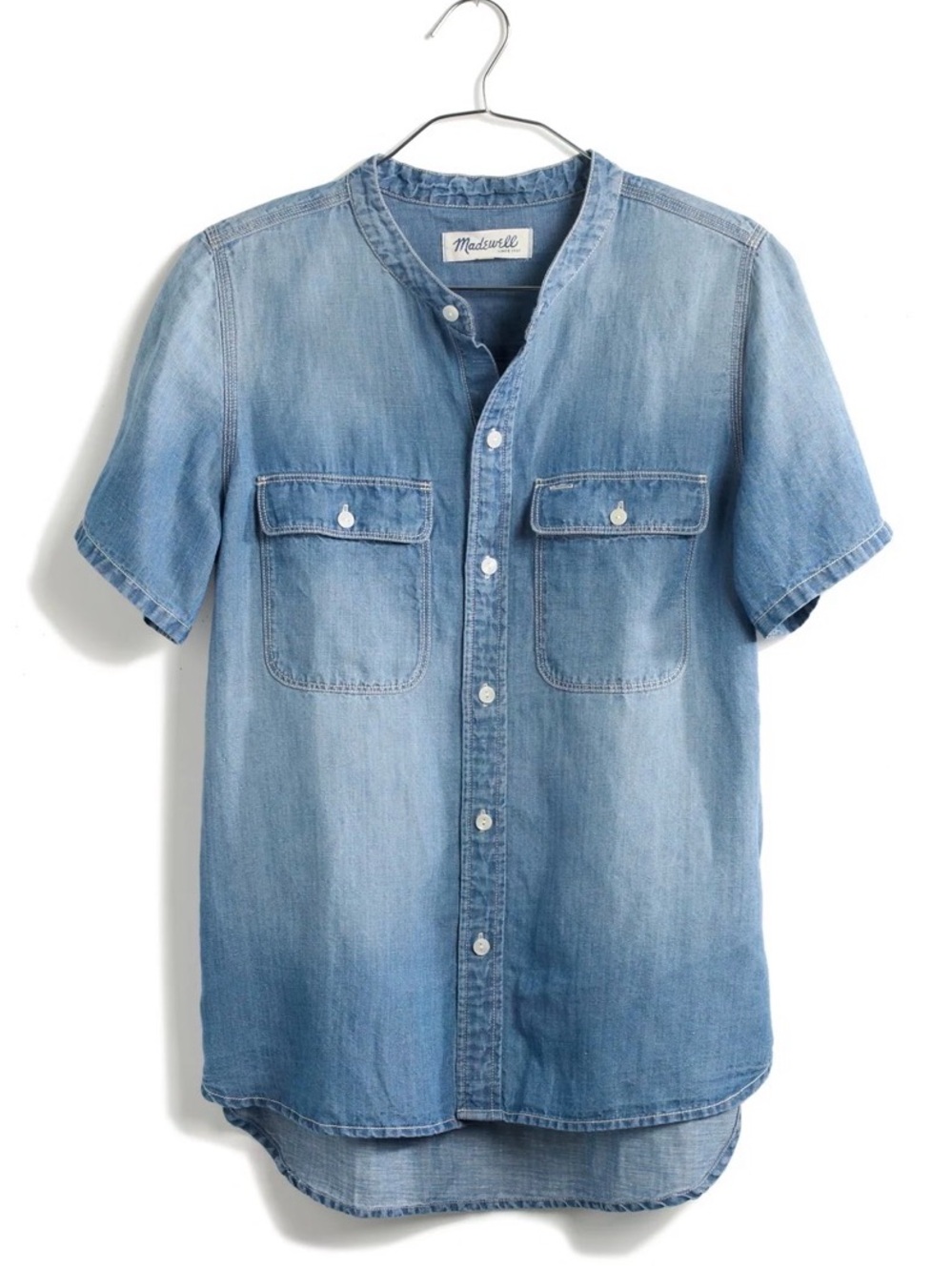 Madewell Denim Short Sleeve button down shirt
